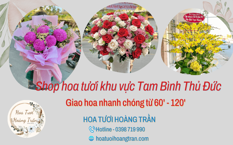shop hoa tươi đường Tam Bình Thủ Đức