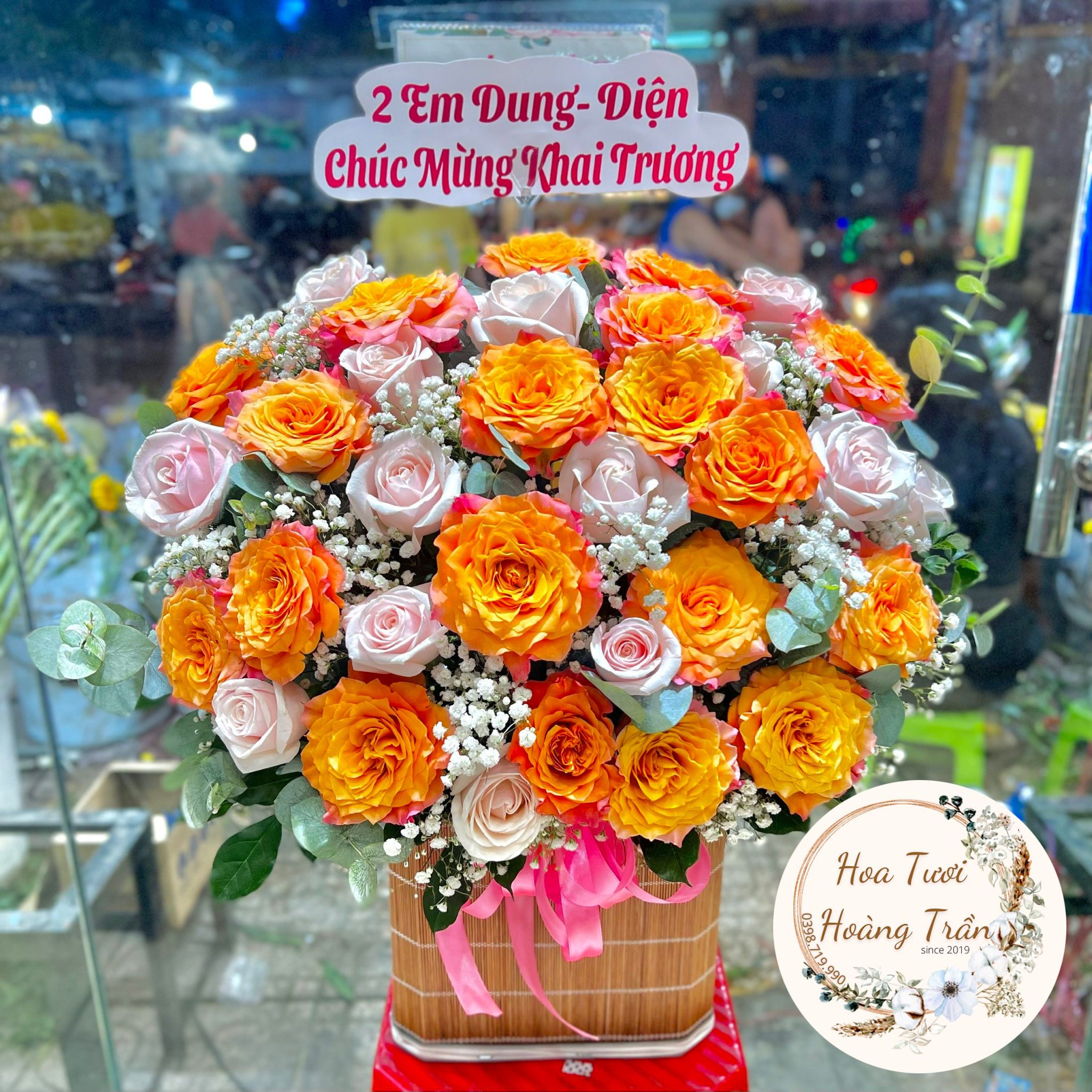 Bó hoa tươi mừng sinh nhật BNB569  Cửa hàng hoa Bảo Ngọc